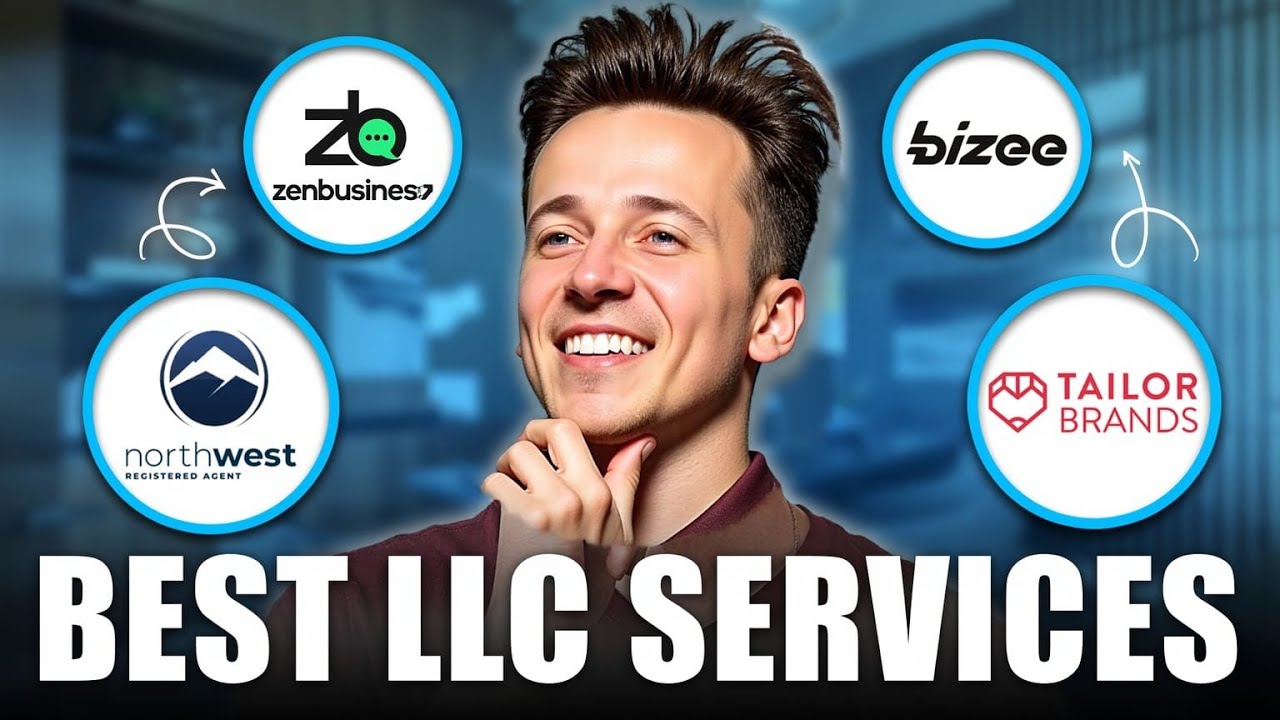 Best LLC Formation Services of 2025 (Northwest Registered Agent vs LegalZoom vs TailorBrands)