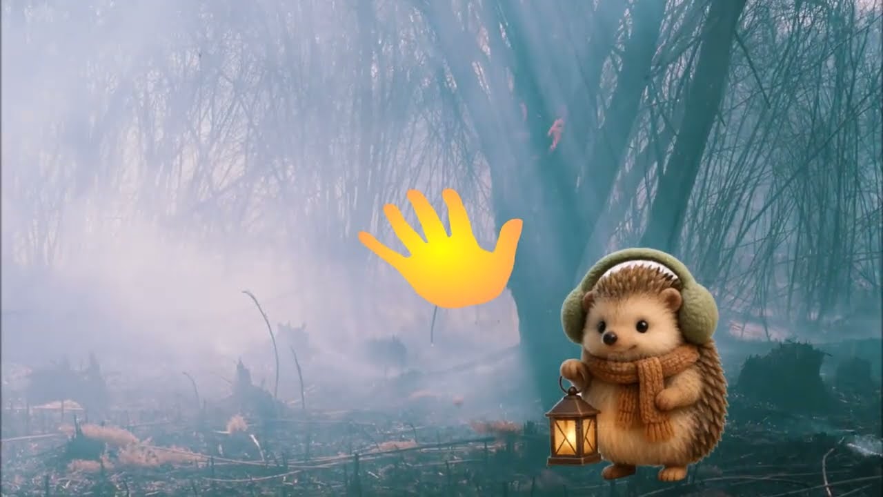 🎵 Ежик в тумане | 🧸Милая, веселая, для детей | Музыкальная версия знаменитого мультфильма 🎬
