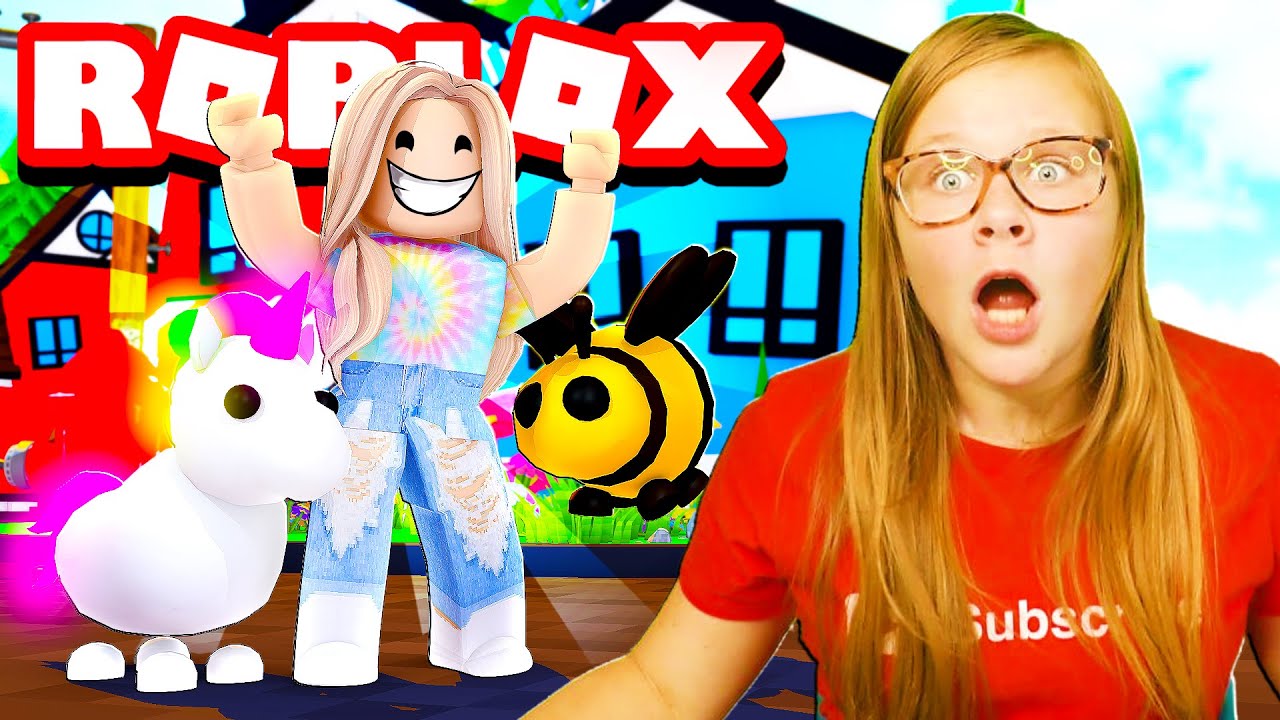 Assistant Gets a Neon Unicorn and Queen Bee in Roblox Adopt Me