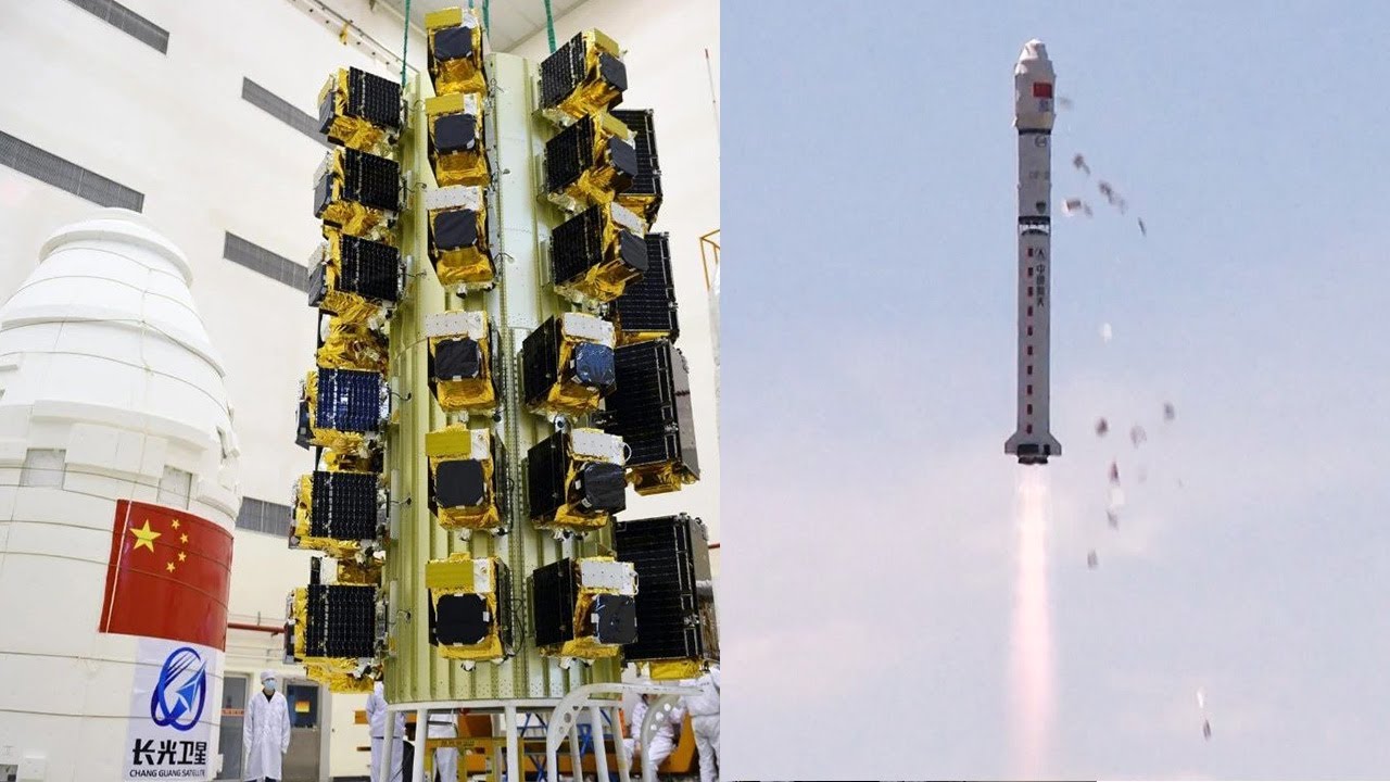 Long March-2D launches 41 satellites