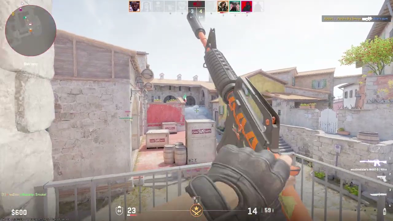 carrying  on inferno CS2