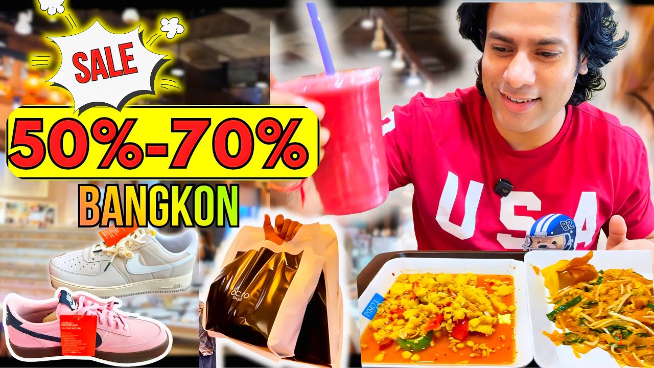 TERMINAL 21 At Bangkok , sale , shopping, food ,