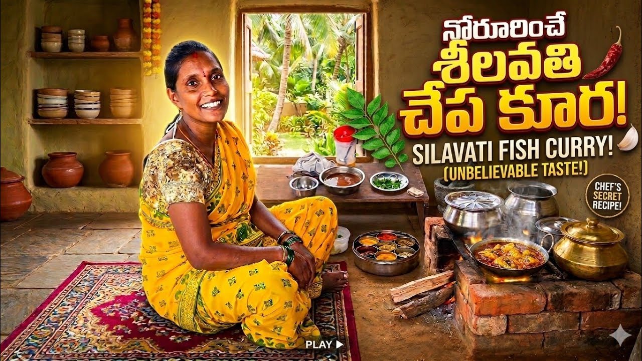 ఒకసారి ఇలా వండితే రుచి జన్మలో మర్చిపోరు! Silavati Fish Curry | Traditional Village Fish Curry
