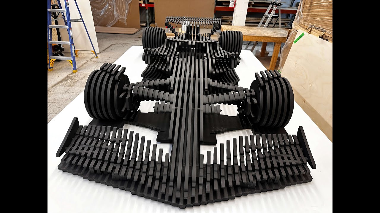 Process of How to Make a Parametric F1 Race Car | How to Make a Parametric Formula 1 Race Car