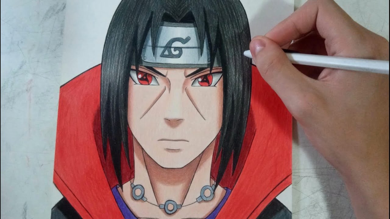 Drawing Itachi Uchiha