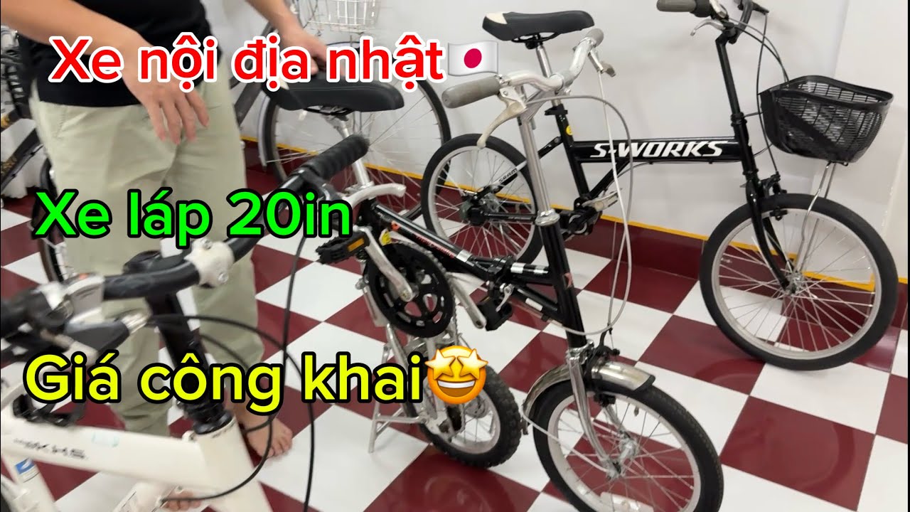 Thanh Tỷ | lô xe nội địa nhật mini velo velo- xe gấp gấp-lh l