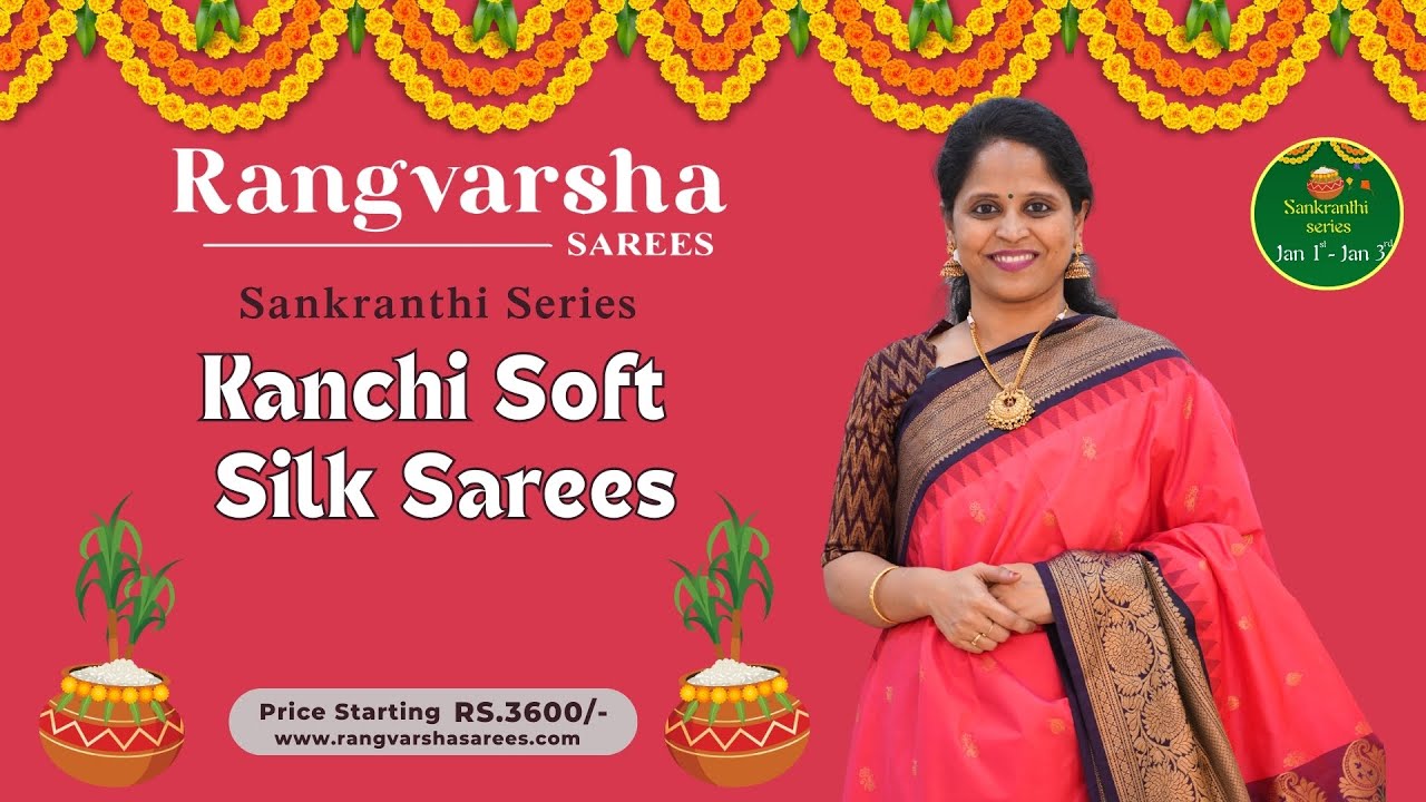 Kanchi Semi Soft Silk Sarees - Rangvarsha Sarees - Traditional Soft silk sarees - 3rd Januray 2026