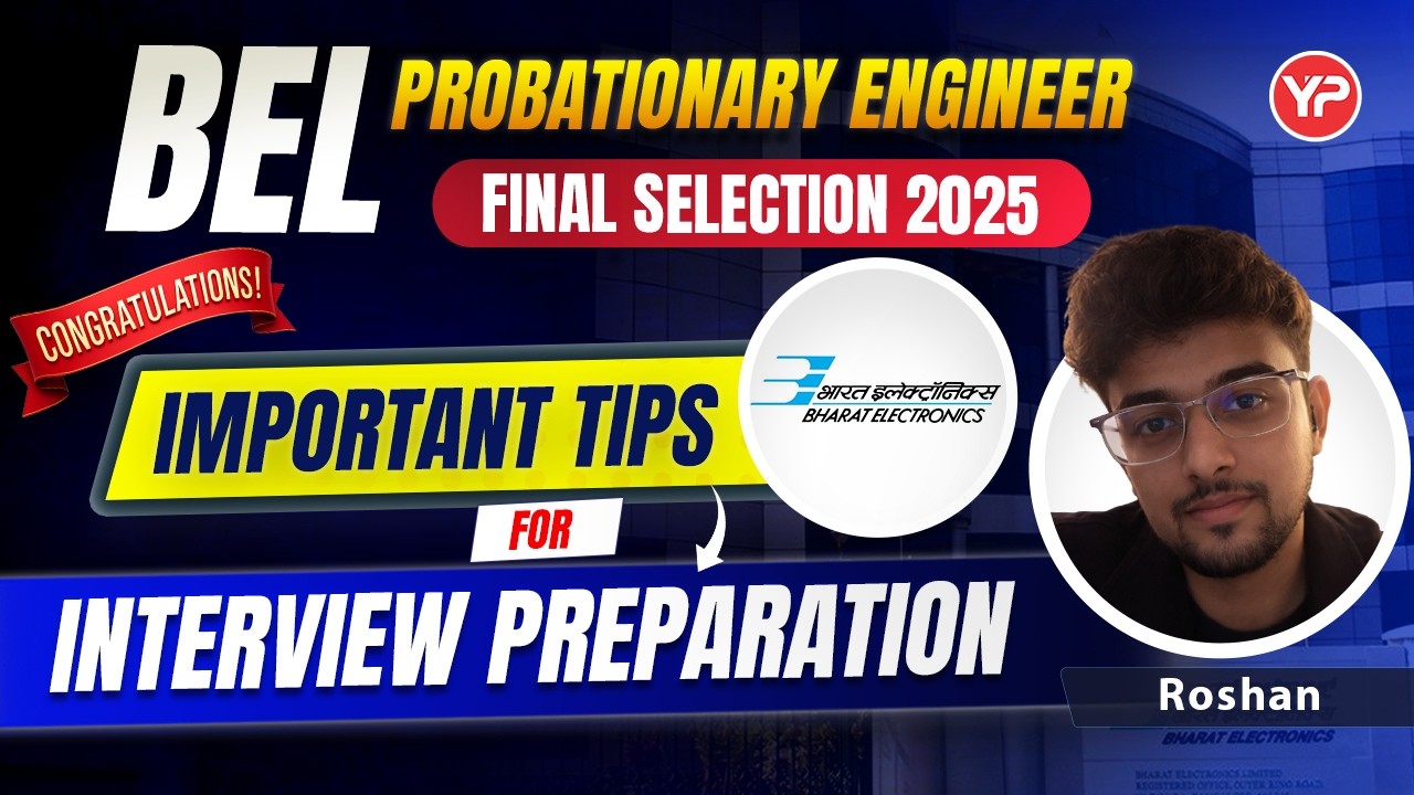 Important tips for BEL PE Interview preparation from 2025 selected candidate, Roshan