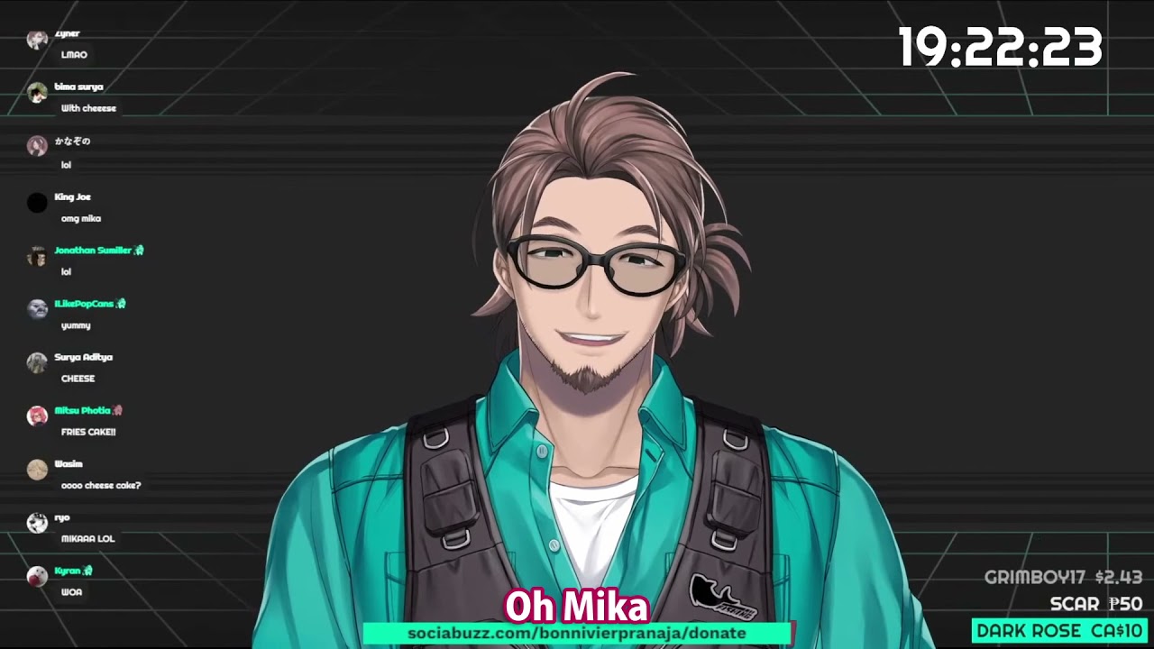 You did what to the bathroom door Mika??