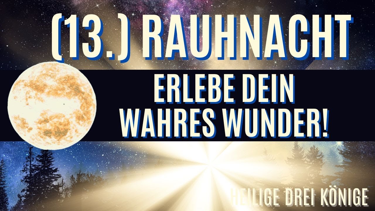 Dein Wunder geschieht bereits - Es geschieht in der Nacht, ohne dass du es weisst (Meditation)