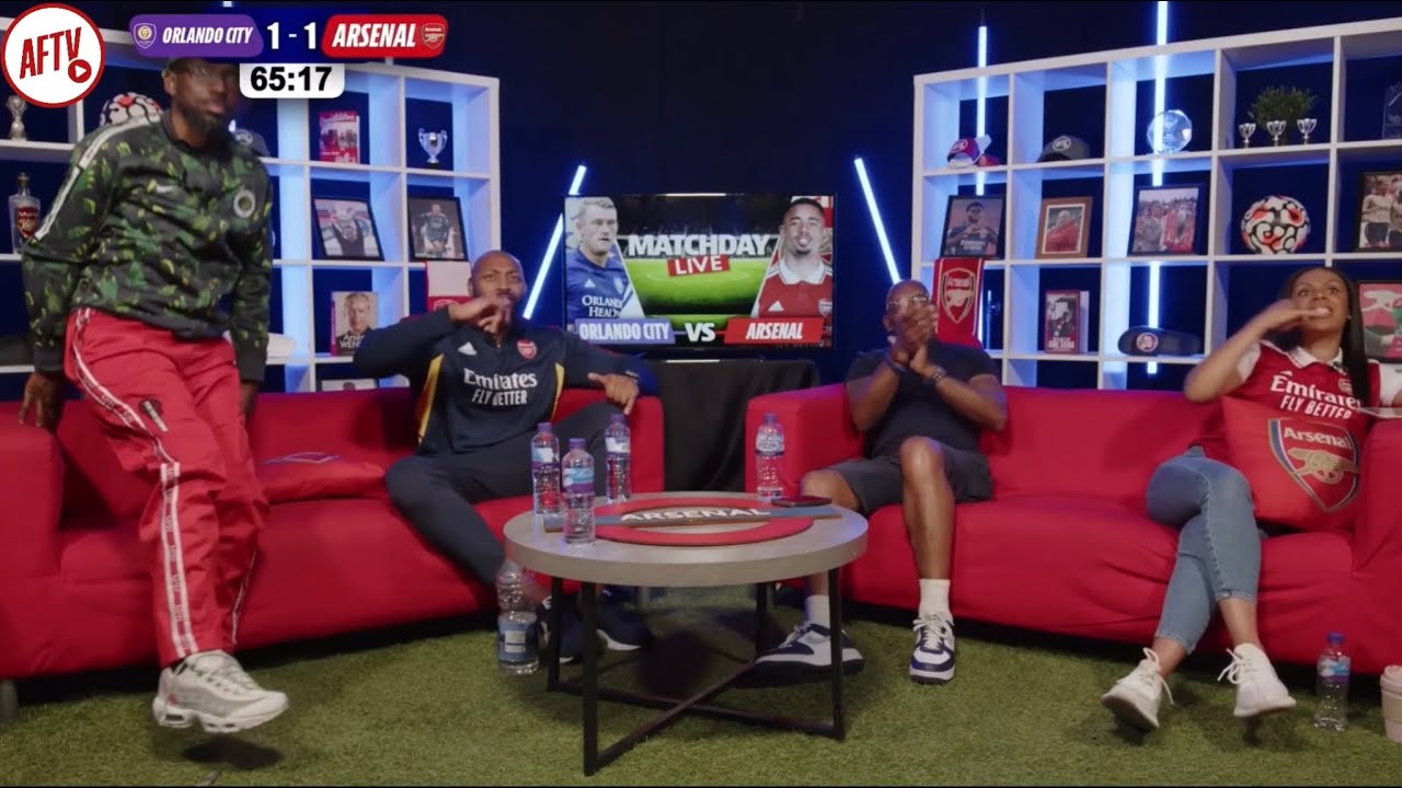 AFTV react to Nketiah goal, 2-1 Arsenal