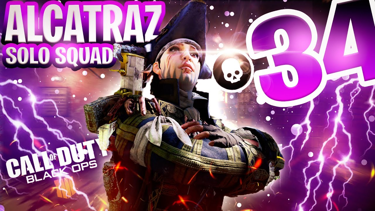 Xim looks to the past⏱️|34 Kill Solo Squad BO4 Alcatraz Game