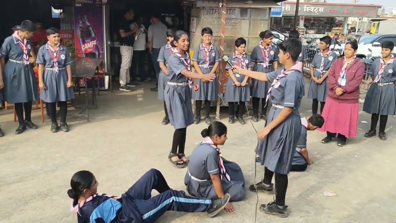 Road safety Drive Nukkad Natak Pathnatya 