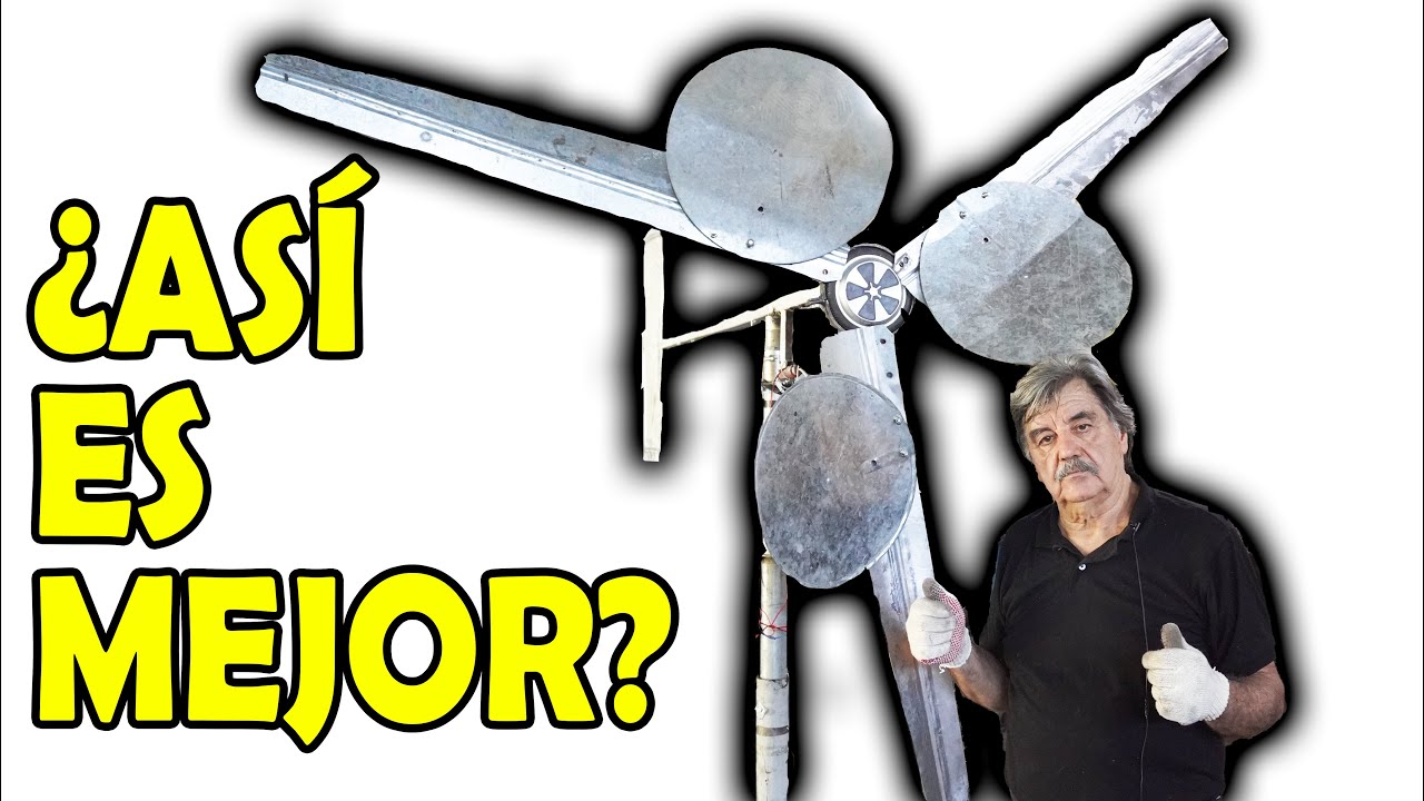 GENERADOR EOLICO (¡NUEVO MODELO!)