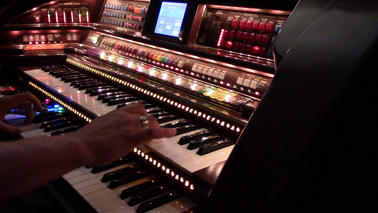 THE CANDY MAN... SAMMY DAVIS JR. FROM WILLY WONKA... LOWREY STARDUST ORGAN