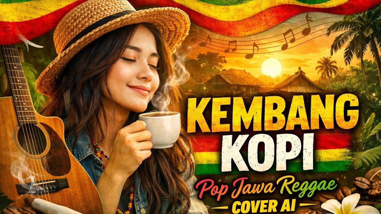 KEMBANG KOPI &ndash; Cover AI | Pop Jawa Reggae Paling Nyaman di Hati