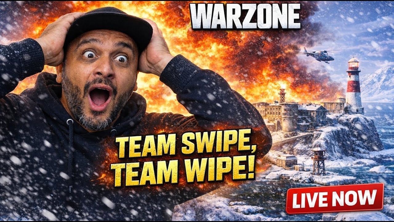 WARZONE LIVE 🔥 TEAM WIPE MADNESS | Rebirth Island Winter Gameplay
