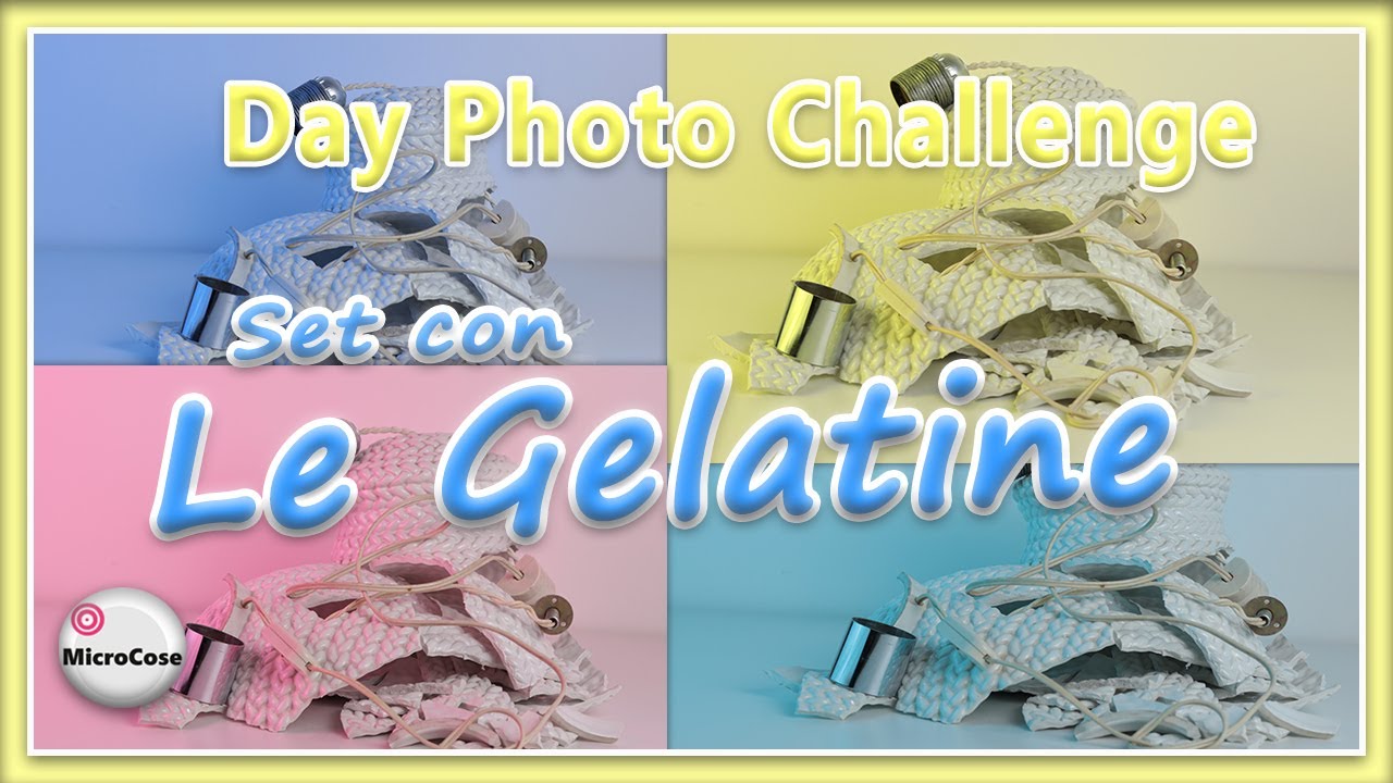 Set con le Gelatine Colorate - Day Photo Challenge n°20