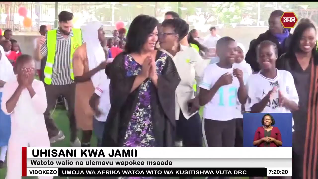 Watoto walio na ulemavu wapokea msaada