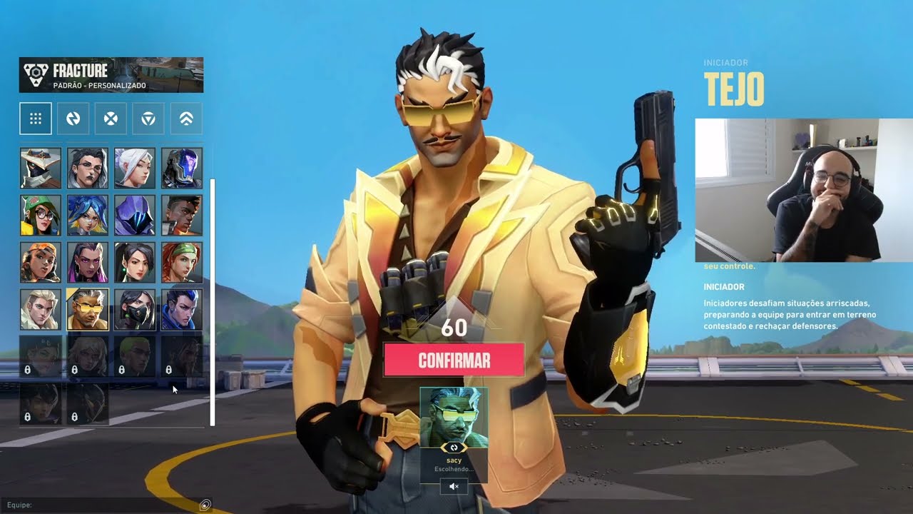 SACY TESTING NEW VALORANT AGENT TEJO