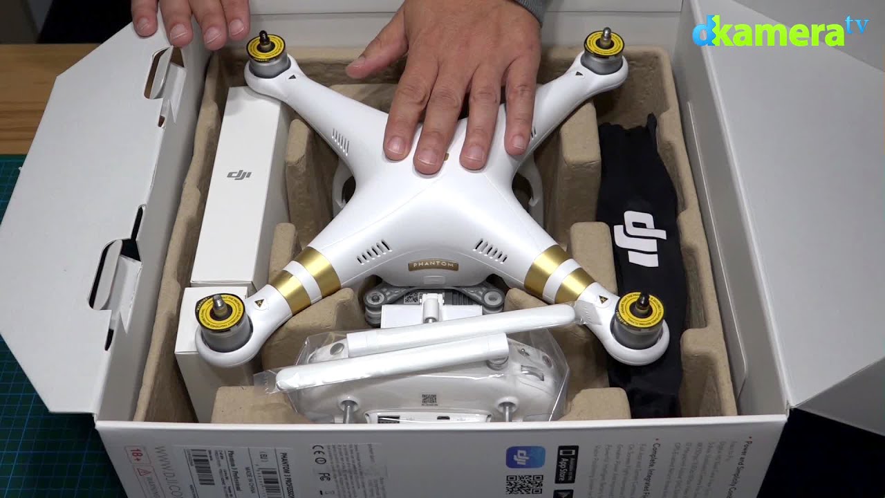 DJI Phantom 3: Unboxing Teil 1 (#01)