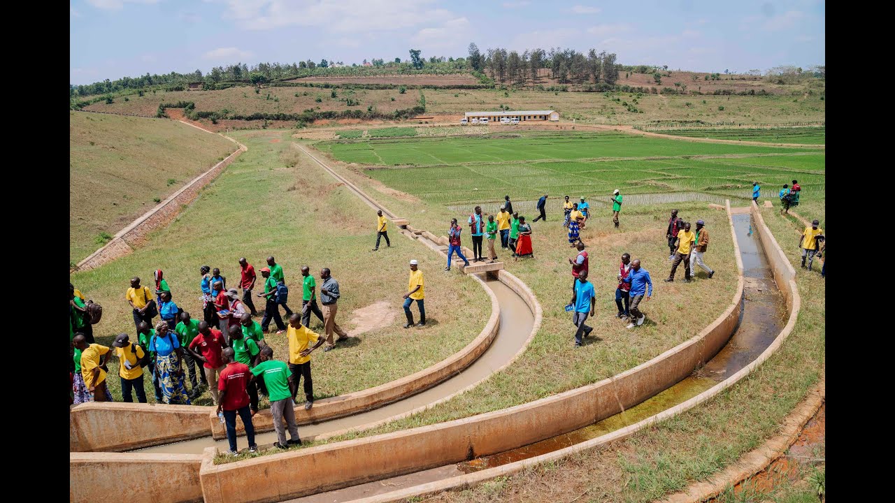 Farmer Study visit to Abahizi ba Rwamagana Irrigation Water Users Association