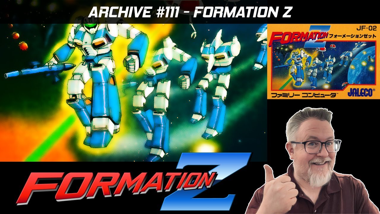 Bonus Your Energy! | Formation Z (Famicom, 1985) | Gameplay and Commentary