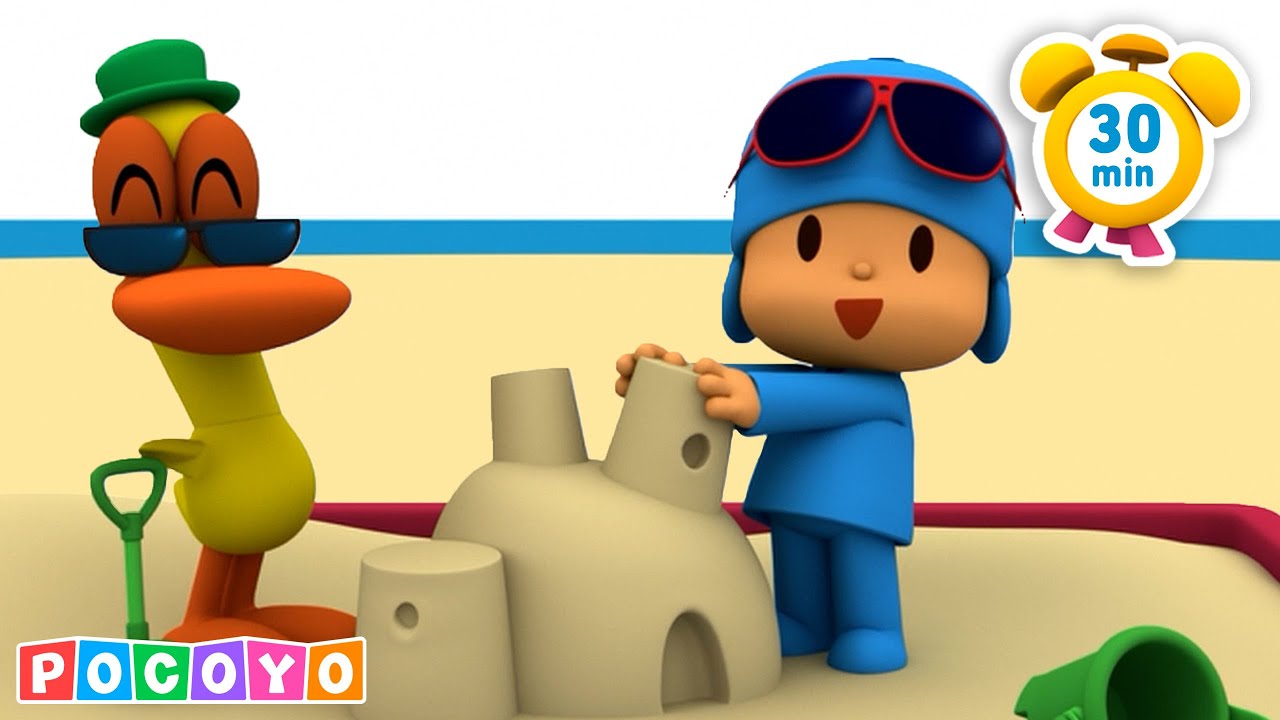 Pocoyo 🇦🇪 - القناة الرسمية -☀️ العب ألعاب الصيف مع بوكويو! ☀️ [30 دقيقة] رسوم متحركة