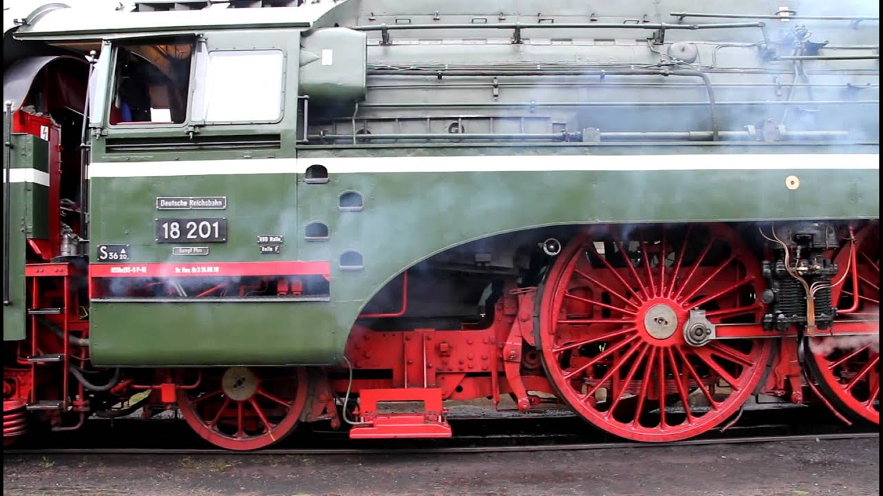 Brenner von 18 201 zündet