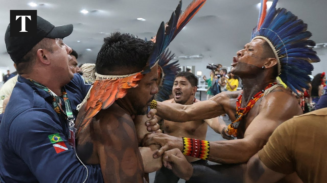 Indigenous Protesters Break Into Cop30 Compound
