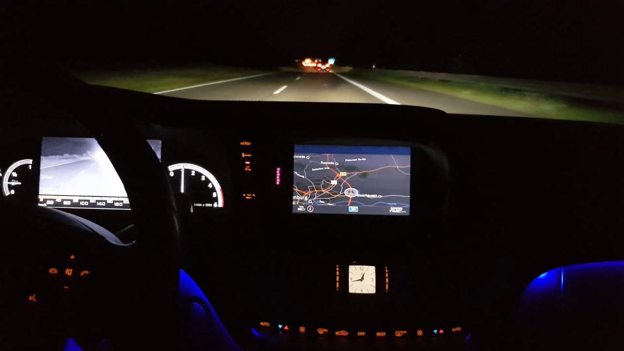 Mercedes Benz S 350 CDI W221  Ambientelicht LED Night vision