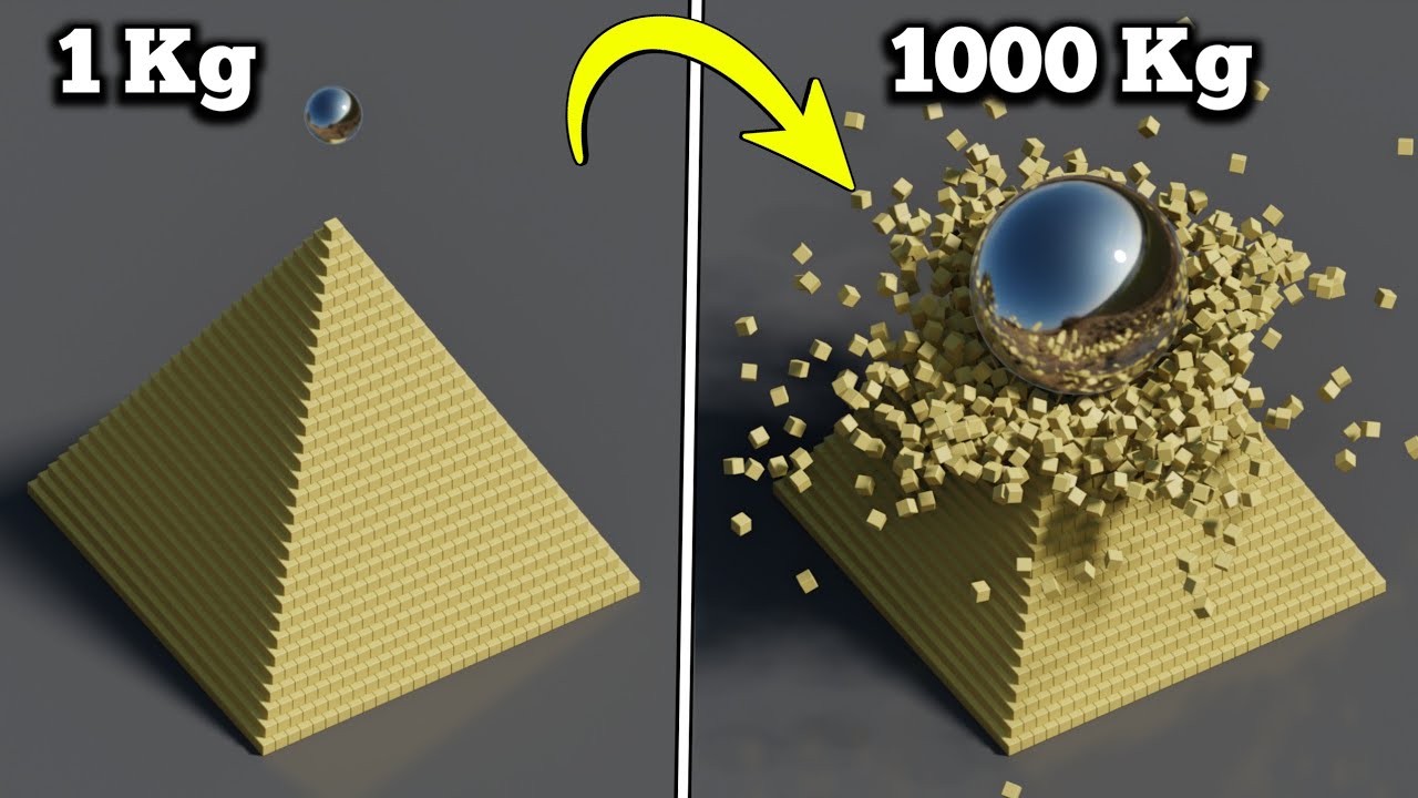 The Most Satisfying Simulations Ever🔥 | 3D Physics Simulation Showcase in Blender