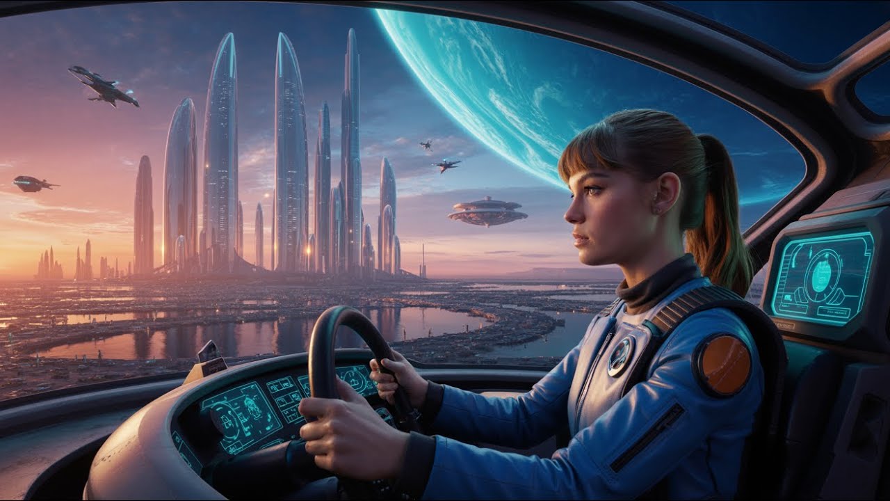 A Glimpse of the Future: Humanity&rsquo;s Ultimate Smart City (4K Cinematic)