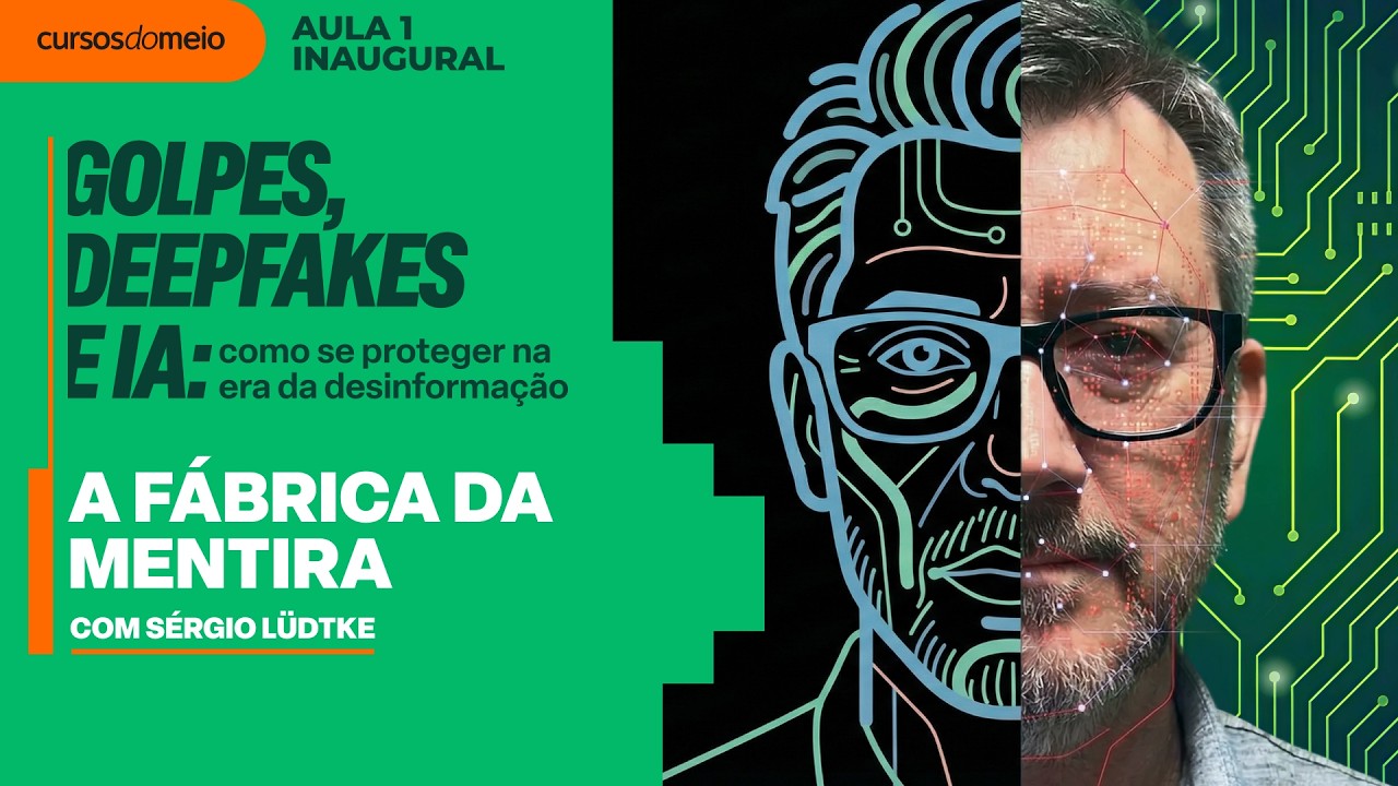 Golpes, deepfakes e IA: como se proteger na era da desinformação | Aula inaugural ao vivo