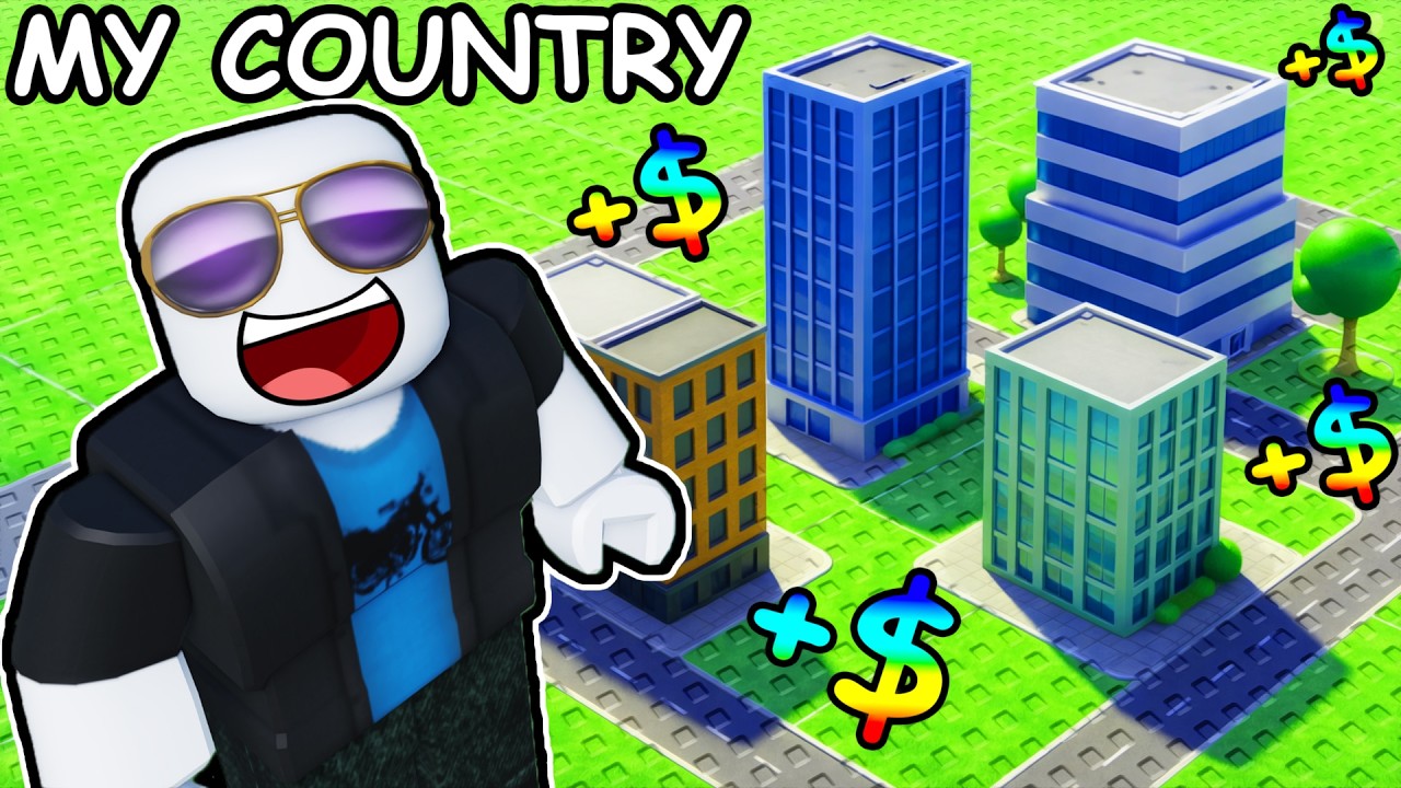 i built my OWN COUNTRY in Roblox and made MILLIONS...