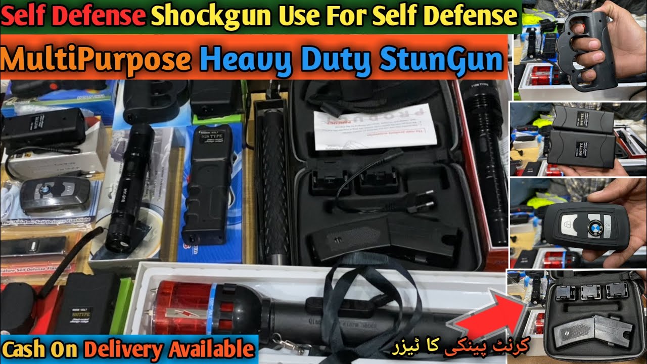 Self Defense Shockgun Use For Self Defense.MultiPurpose Heavy Duty Stun gun,Self Defense Gadgets