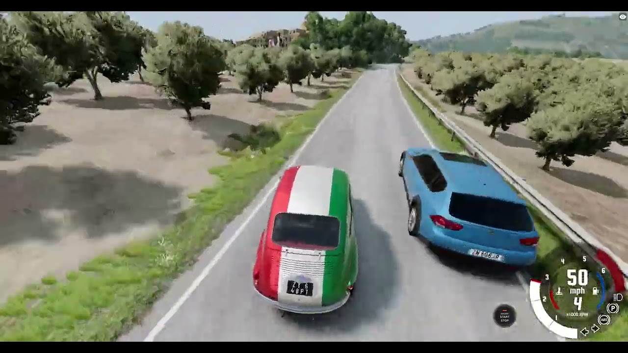escaping from the police italy