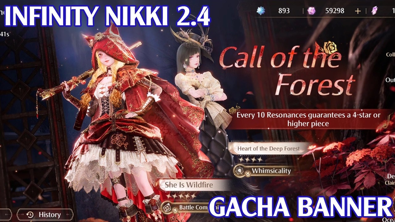 Infinity Nikki 2.4 | Она &mdash; лесной огонь и сердце глубокого леса | Лесу не нужно слушать