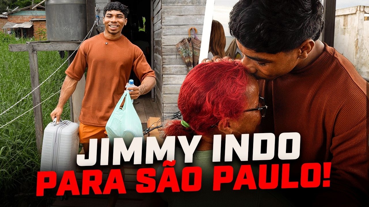JIMMY VAI ENCARAR SÃO PAULO! (SE EMOCIONOU)
