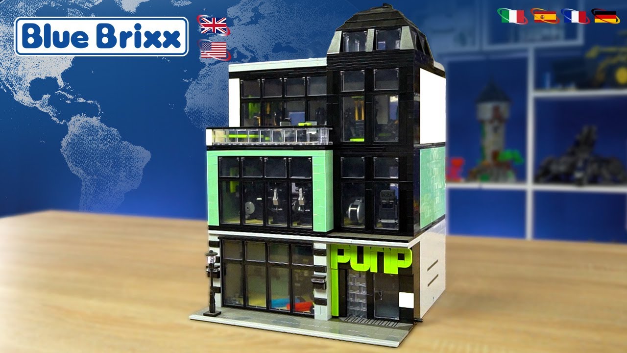 How to Build a Modular Gym for Your Modern City with BlueBrixx 105055