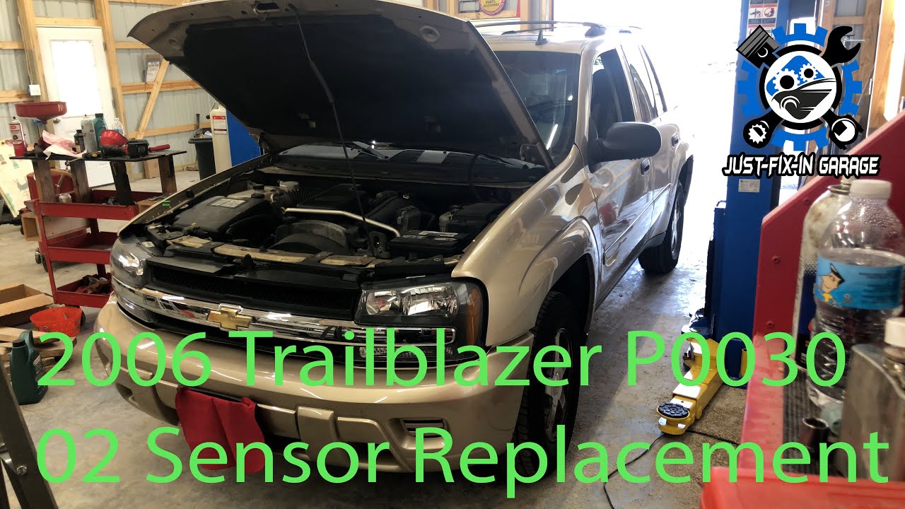 Trailblazer P0030 2006 года — замена датчика O2
