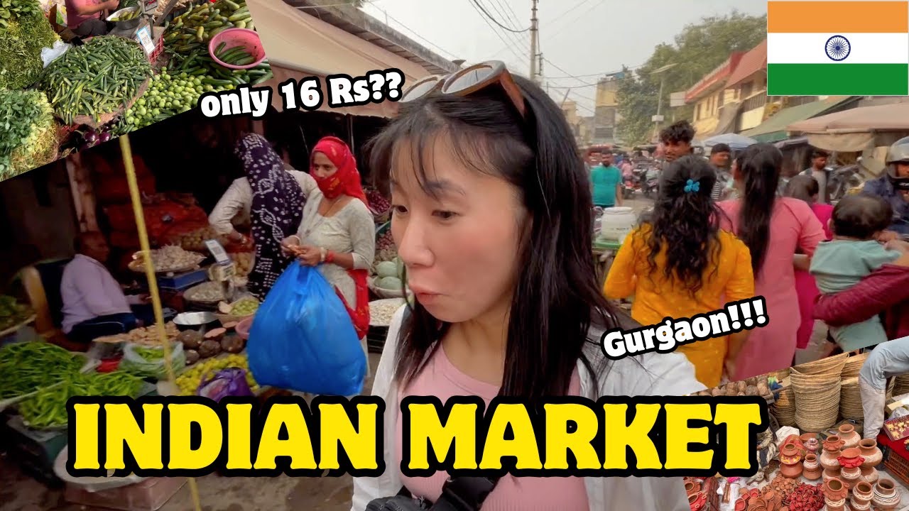 Inside a Indian Local Market in Gurgaon 🇮🇳 | Everything Is Here!