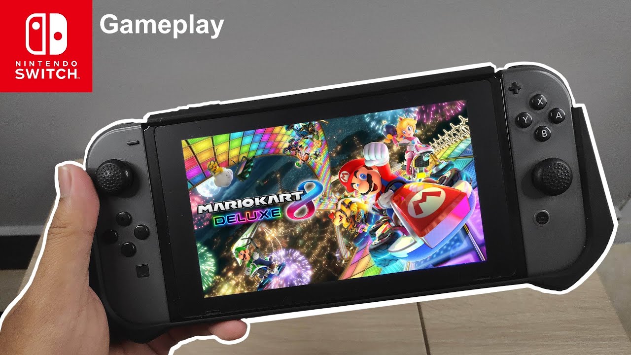 MARIO KART 8 DELUXE (NEW TRACK) | Nintendo Switch V1 gameplay