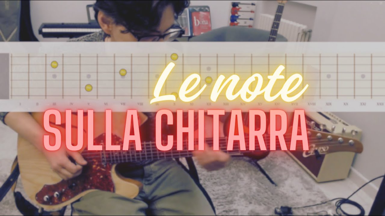 Le note sulla chitarra 🎶 Un metodo efficace per impararle