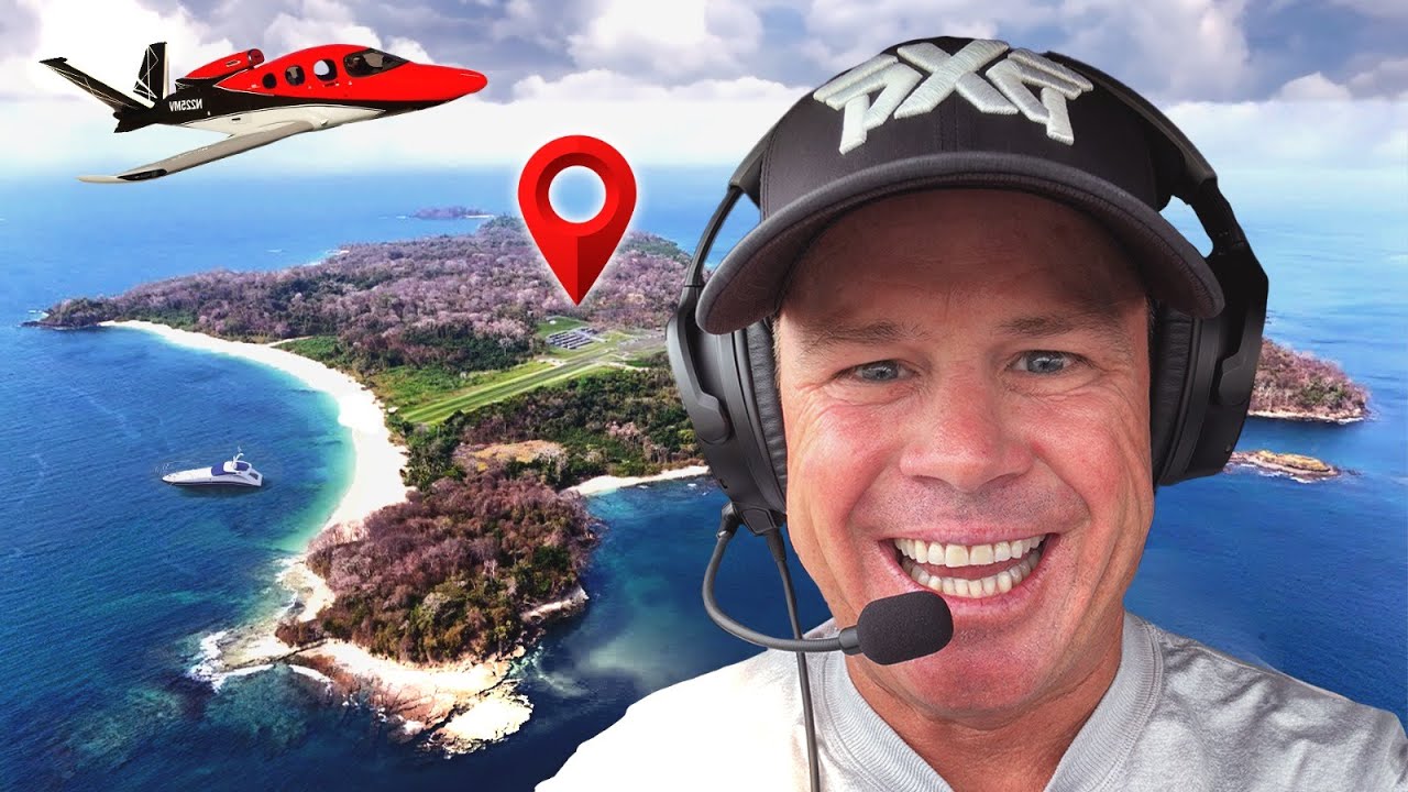 MUST SEE - Incredible flyby in my Vision jet - The Airport in the Sky