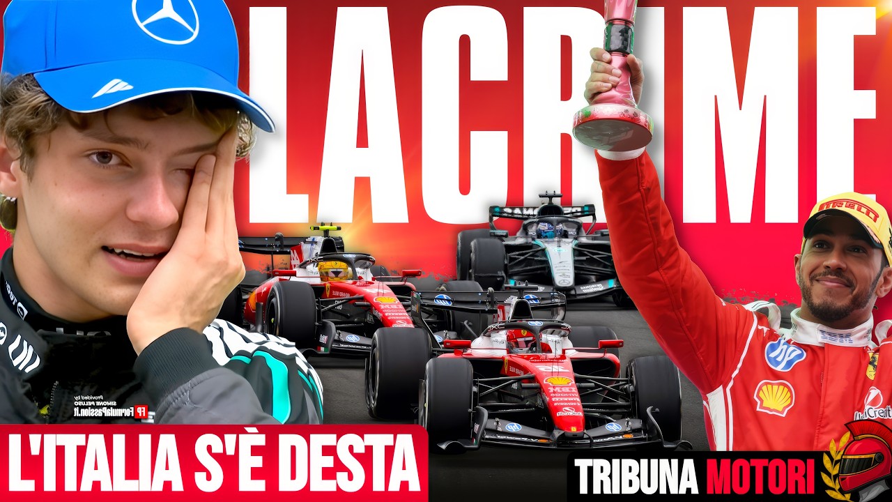 ANTONELLI CI FA PIANGERE😭LECLERC ED HAMILTON EMOZIONARE! Gara Cina F1