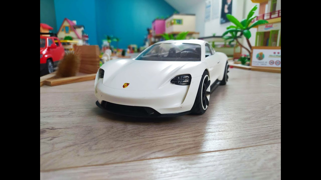 Présentation Porsche Mission E (Taycan) Playmobil