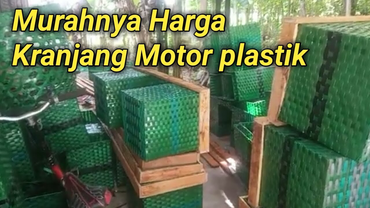 MURAH SEKALI HARGA BRONJONG KRANJANG MOTOR PLASTIK