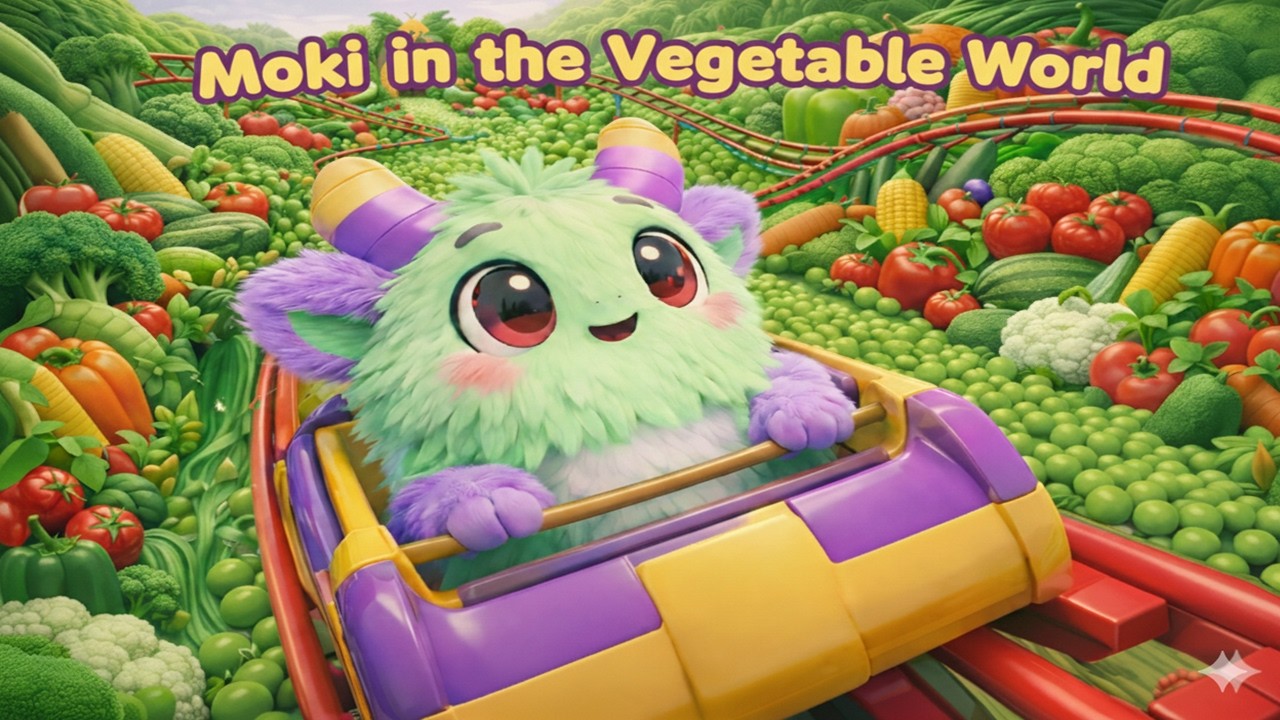 Moki in the Vegetable World 🥦 | Learning for Toddlers