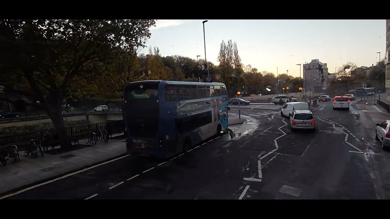 Travelling on a railway replacement service departing Bus station 